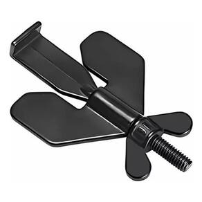 Fechadura Portátil De Segurança P/ Porta De Hotel Motel Aço Cor Preto