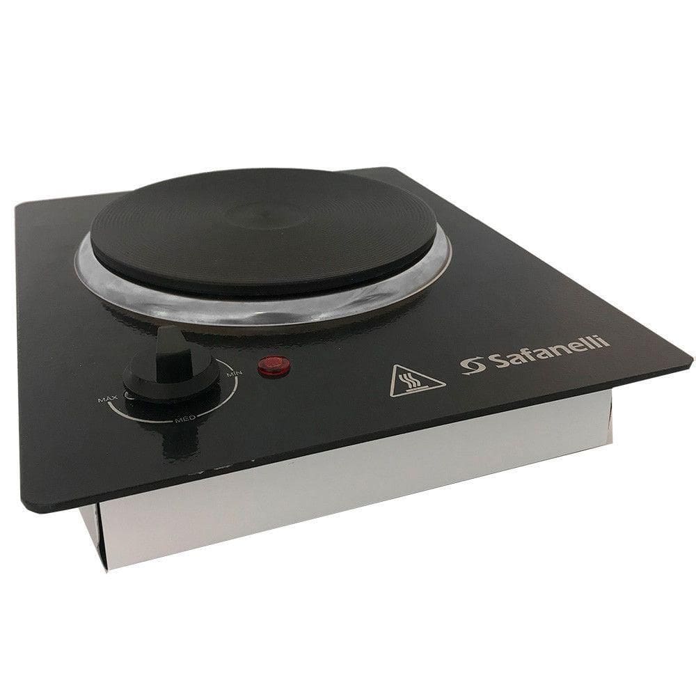 Fogão Elétrico de Embutir Gourmet 1 Placa Safanelli Preto 220v
