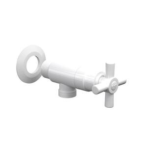Kit 3 Registros de Máquina Abs 1/2x1/2 Longa Vida Útil Branco