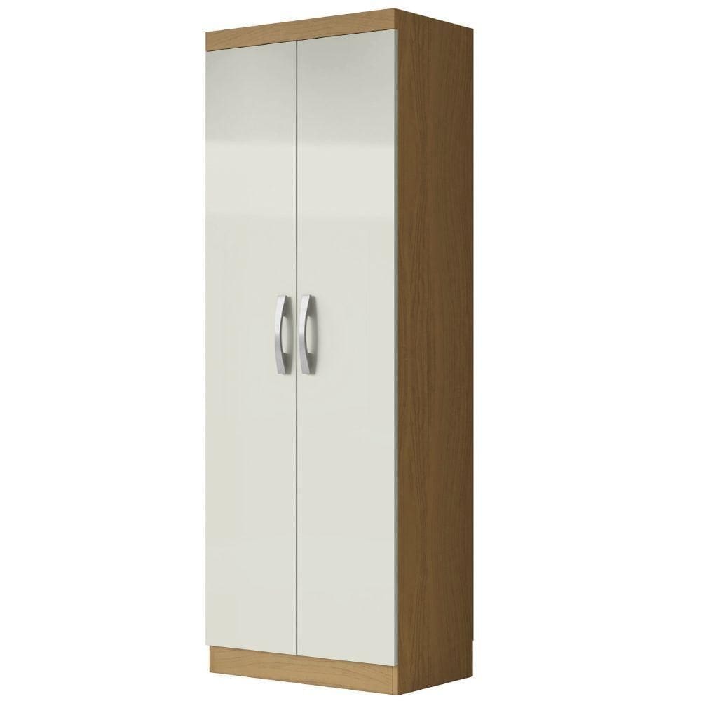 Armário Multiuso Organizador Lavanderia 2 Portas 3 Prateleiras 1,70m New Aramóveis Atacam/off