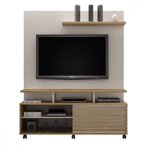 Estante Home Star Para Tv De Até 60 Polegadas Off White Cinamomo Valdemoveis Off White Com Cinamomo