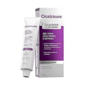 Cicatricure Gel para Cicatrizes e Estrias 30g