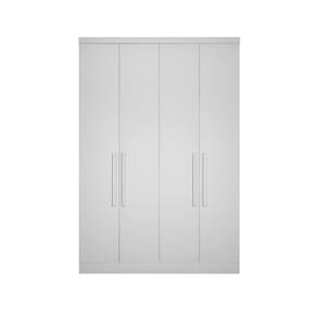Modulo de Casal Safira para Guarda-Roupas em MDF com 4 Portas e 3 Gavetas Clic Móveis