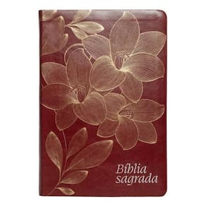 Bíblia Nvi, Letra Gigante, Couro-Soft Vinho, Leitura Perfeita