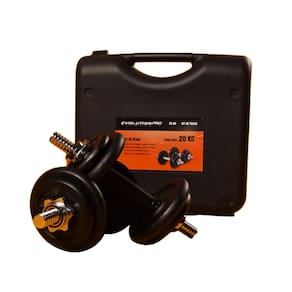 Kit Barras e Anilhas com 20Kg
