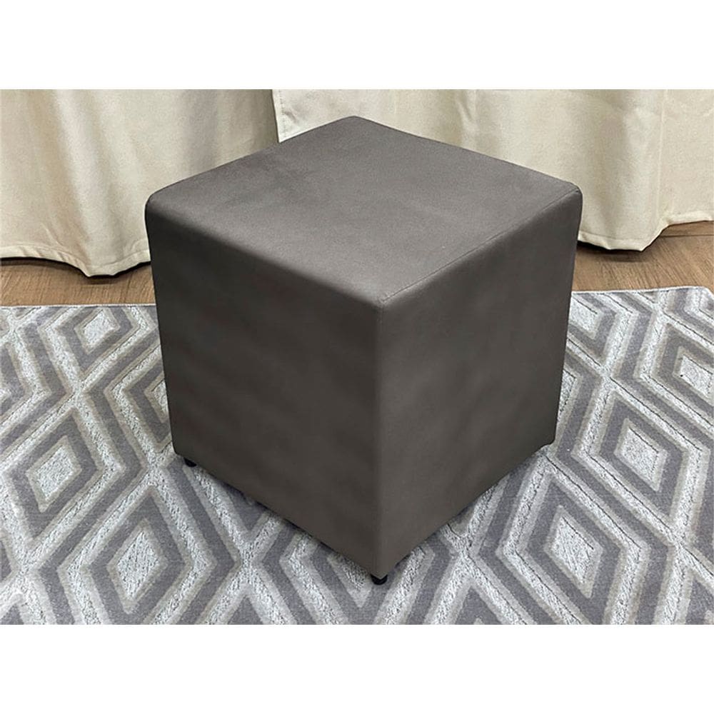 Puff Decorativo Marrom 609 Alpoim