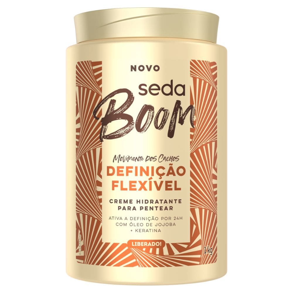 Creme para Pentear Hidratante Seda Boom Definição Flexível 1kg