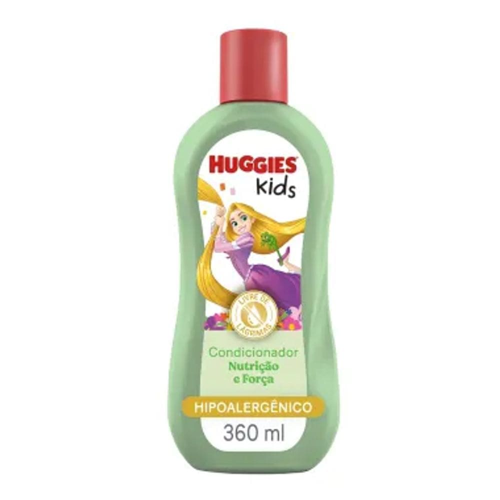 Condicionador Huggies Kids Nutrição e Força Frasco 360ml