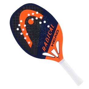 Raquete de Beach Tennis Head Radical Marinho e Laranja