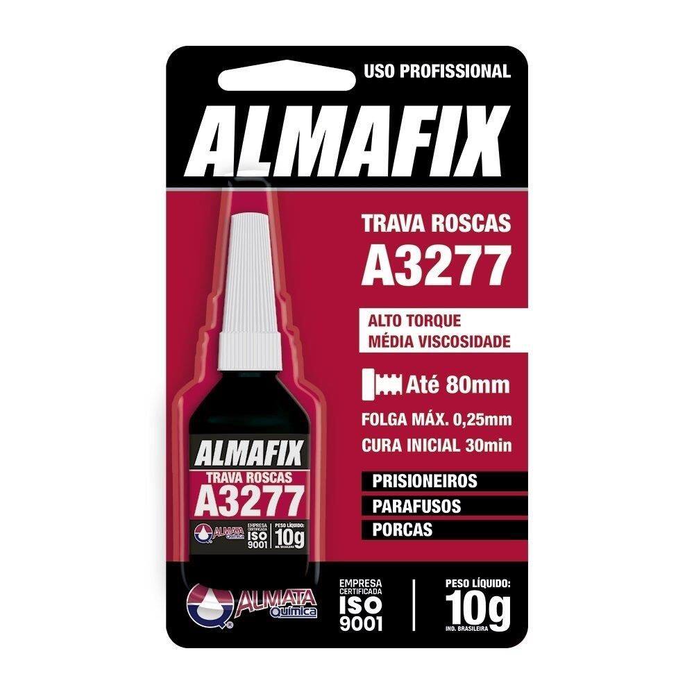 Trava Roscas Almafix A3277 Alto Torque Vermelho 10G