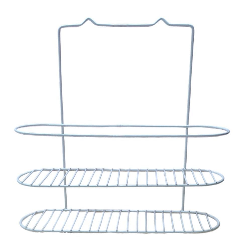 Organizador Duplo Premium Aramado Branco- Tubo Max