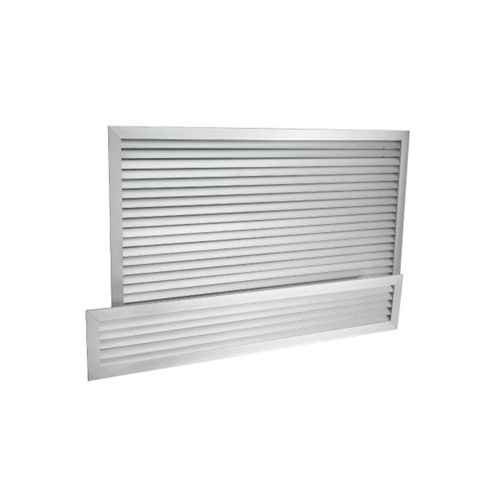 Kit Venezianas de Ventilação Titan 6,8 e 15 Espetos Anodizada