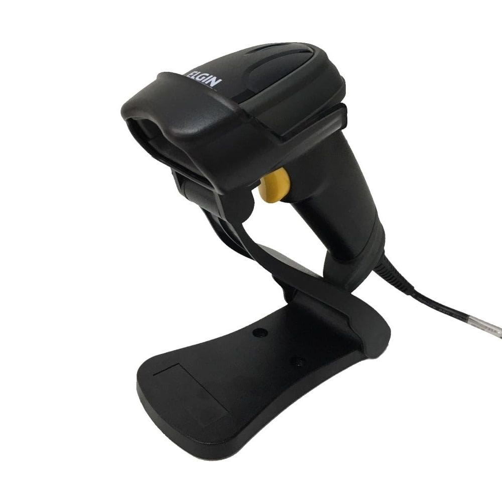 Leitor Elgin Imager El250 1d E 2d Com Pedestal Usb Preto 