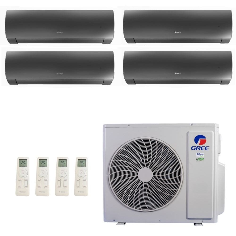Ar-Condicionado Multi Split Inverter Gree 48.000 (4x Evap HW 18.000) Quente/Frio 220V