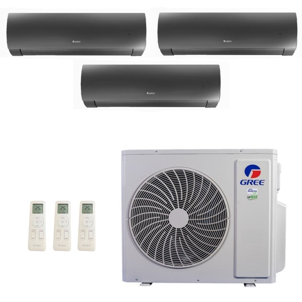 Ar-Condicionado Multi Split Inverter Gree 48.000 (3x Evap HW 24.000) Quente/Frio 220V