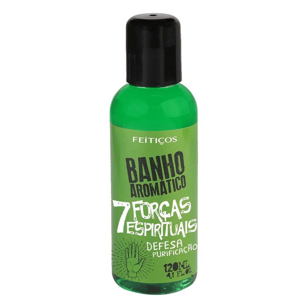 Banho Aromático 7 Forças Espirituais Purificação Defesa 120m