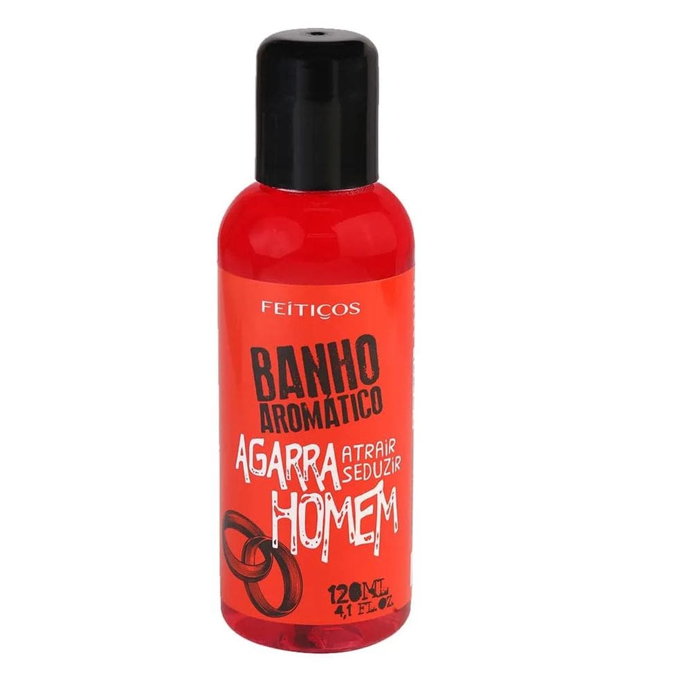 Banho Aromático Agarra Homem Atrai e Seduz 120ml