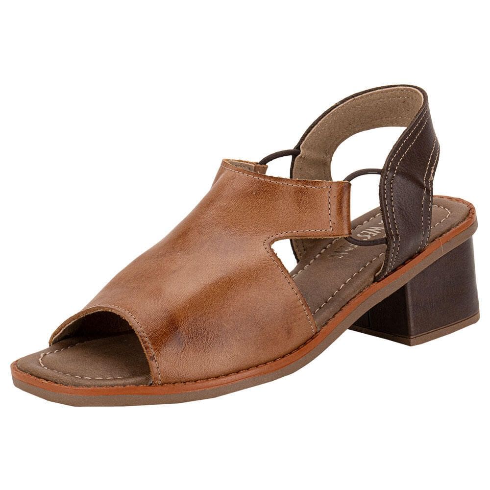 Sandália Feminina Salto Grosso Miss Western 15090