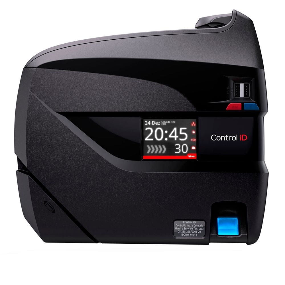 Registrador Eletrônico De Ponto Control Id - Rep Idclass Bio Prox Ask - Pn - REP/671/BP/ASK