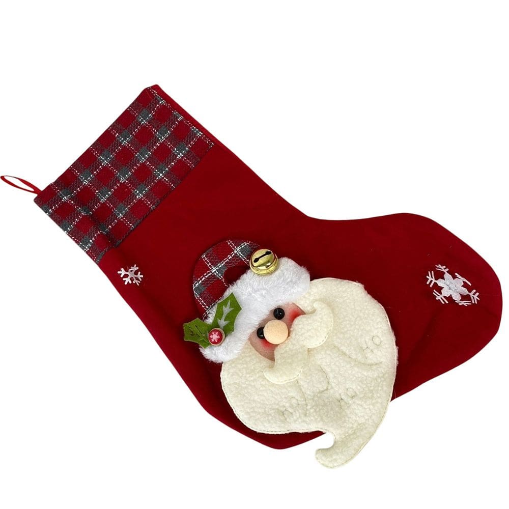 Meia Bota Natalina Enfeite Natal Porta Janela Arvore Guirlanda Decoraçao De Pendurar Casa Loja Shopping