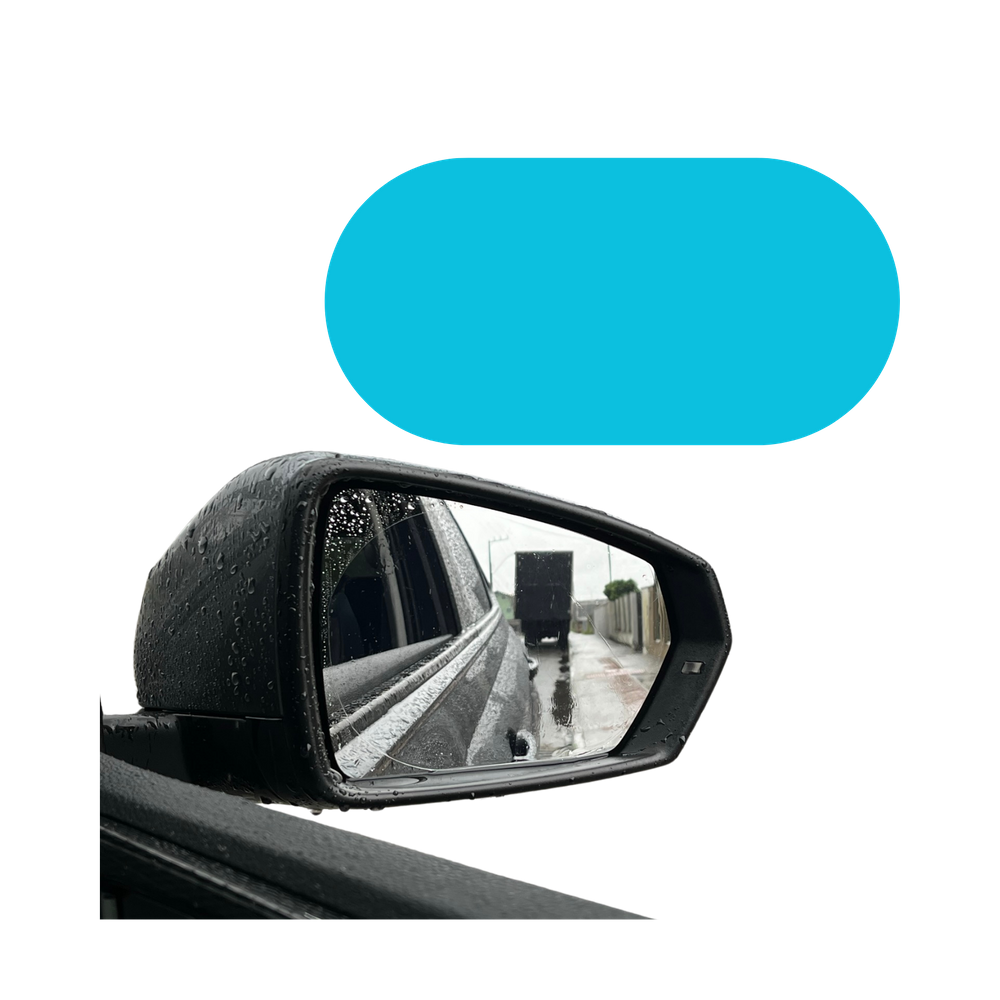 Película Retrovisor Chuva Anti Respingo Embaçante Carro Moto