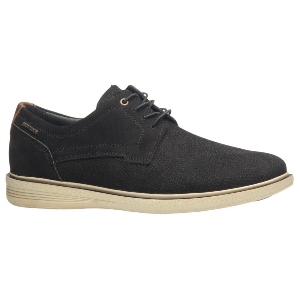 Sapato Social Com Cadarço Pegada 126106 Masculino - Preto