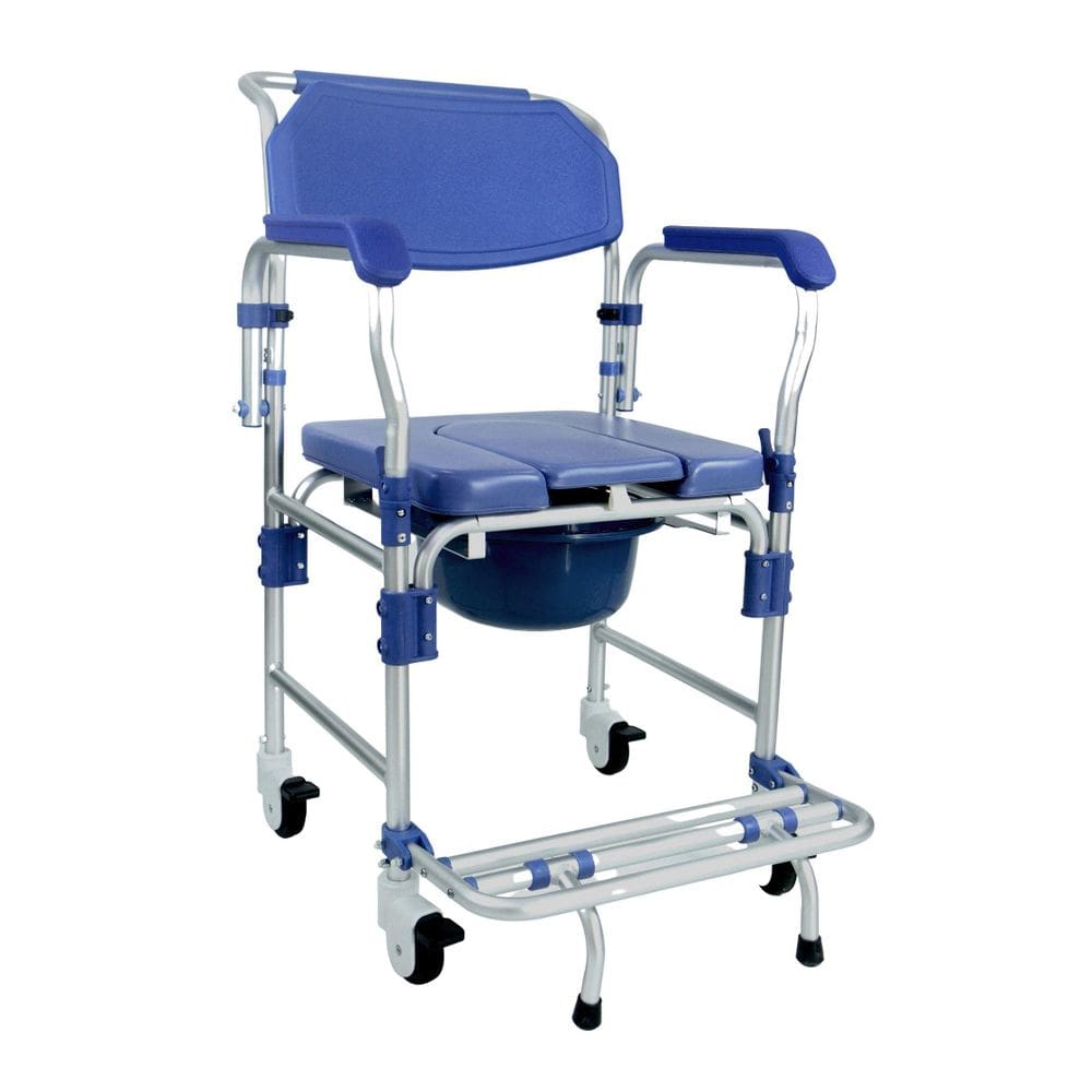 Cadeira De Banho Sanitária Alumínio Até 150 Kg D60 Dellamed