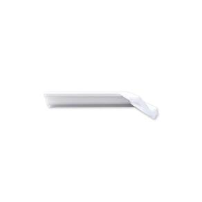 Rodateto de Poliestireno 4cm X 50mm Liso 2,0 metro linear - caixa com 2 Unidade - Branco