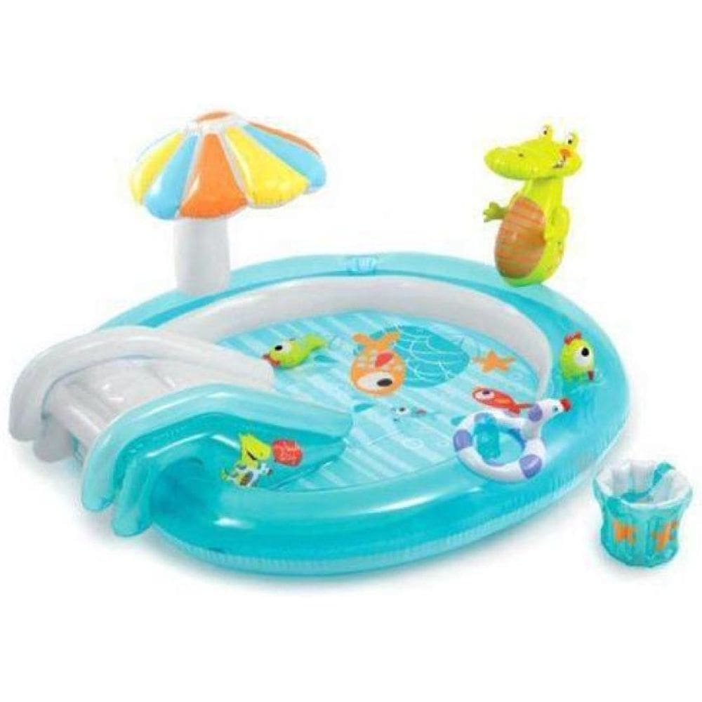 Piscina Inflável Playground 160 Litros Jacaré - Intex 57165