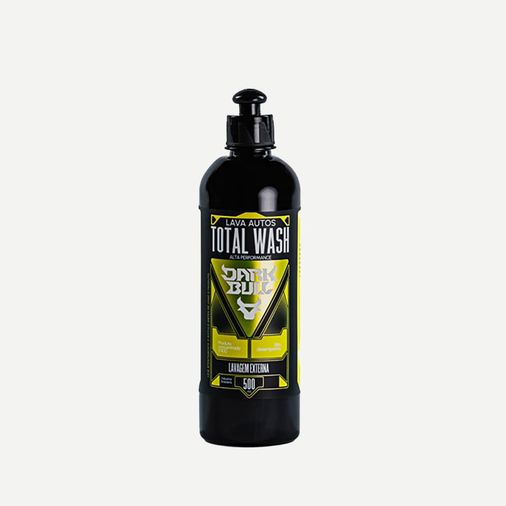 Shampoo Total Wash Dark Bull Para Lavagem Externa Do Veículo