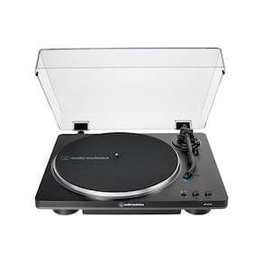 Toca-discos Audio-Technica Automático AT-LP70X-BG Preto e Cinza