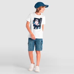 Camiseta infantil menino do naruto Brandili