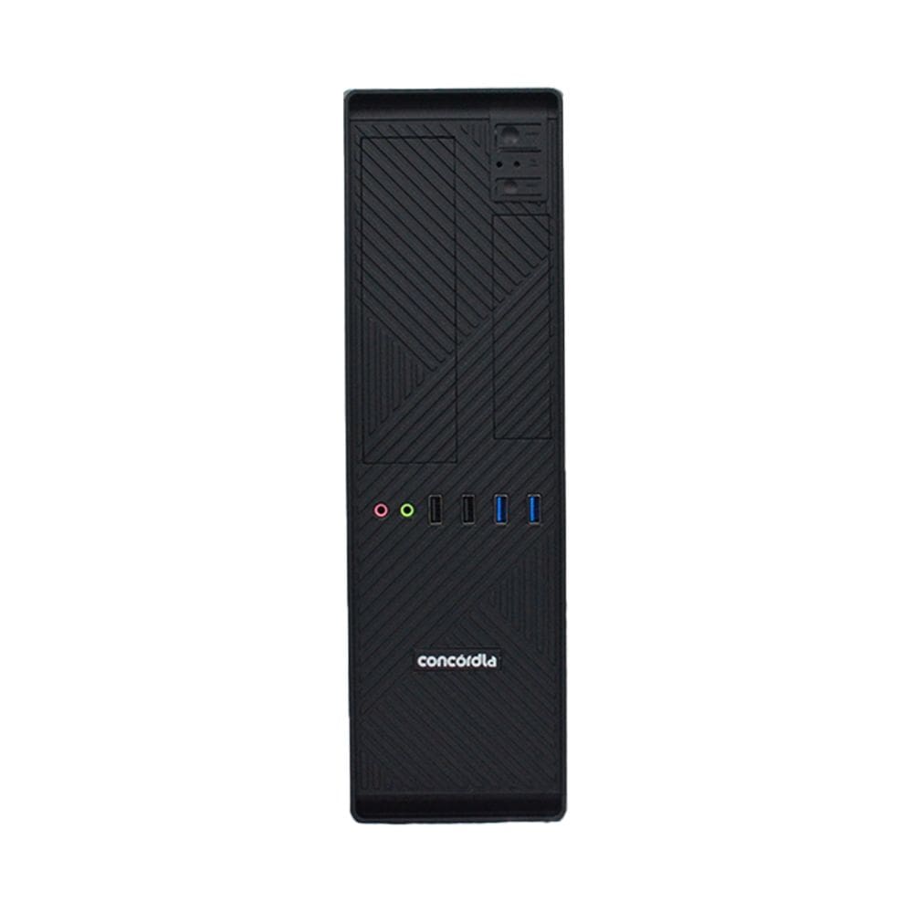 Computador SFF Concórdia Processador Core I3 10100 Memória 4GB DDR4 SSD 128GB
