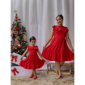 Vestido Vermelho Lila