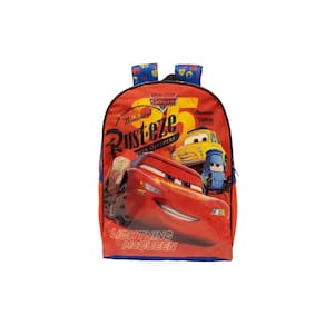 Mochila Escolar Rodinha G Carros Relâmpago Mcqueen