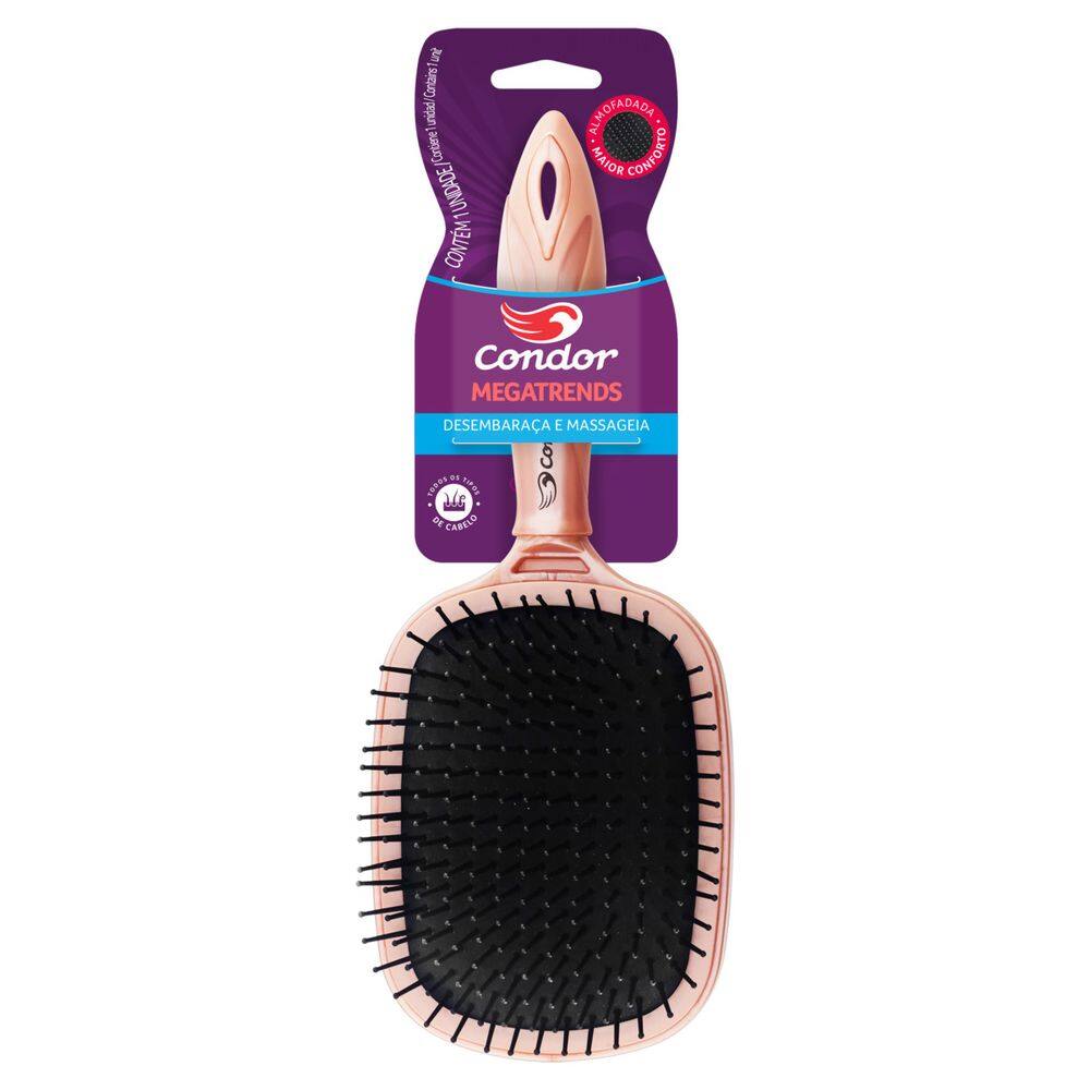 Escova paraTodos os Cabelos Almofadada Condor Megatrends