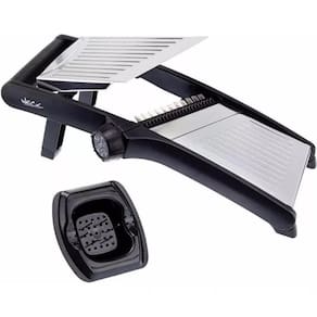 Cortador Fatiador de Legumes Mandoline 5 Cortes Ajustável Weck Profissional