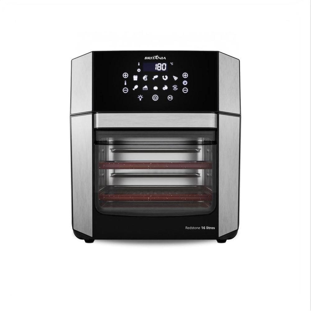 Air Fryer Oven Britânia 16L 4 em 1 Porta Removível 220V