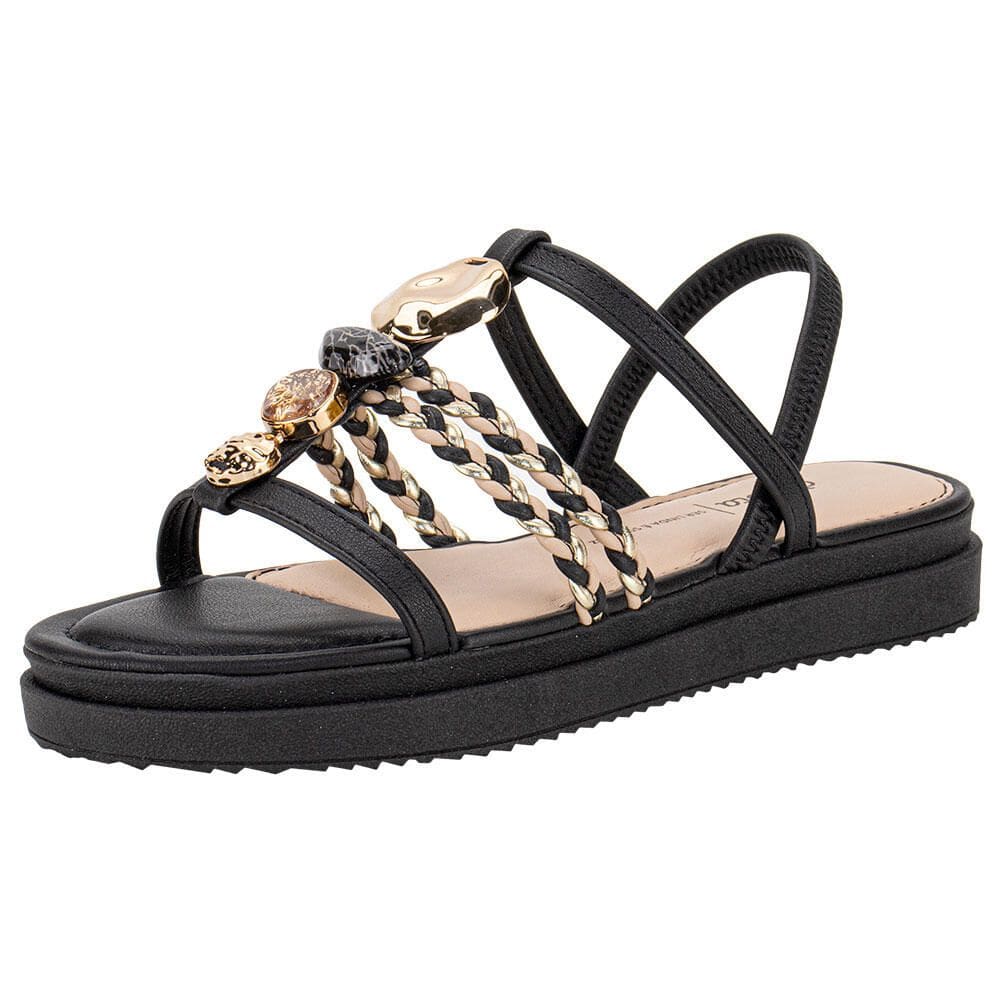 Sandália Feminina Flat Dakota Y7635