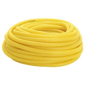 Eletroduto Corrugado 32mm X 25m Amarelo - Amanco