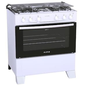 Fogão 5 Bocas Atlas Mônaco Plus Acendimento Automático, Branco