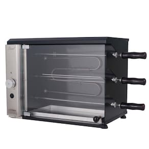 Churrasqueira Elétrica de Bancada Vertical Titan Stand 3 Espetos Giratórios 220V