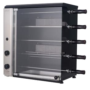Churrasqueira a Gás Natural de Bancada Vertical Titan Stand 5 Espetos Giratórios 127V