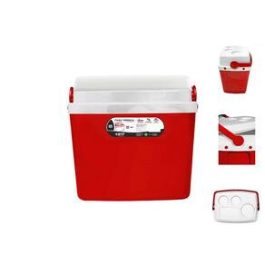 Caixa Térmica 26 Litros Botafogo Vermelha CXT0026