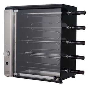 Churrasqueira Elétrica de Bancada Vertical Titan Stand 5 Espetos Giratórios 220V