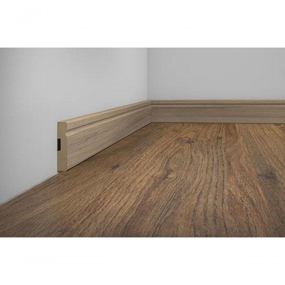 Rodapé De Mdf Estilo N7 70 X 15 Mm X 2,4m - Eucafloor
