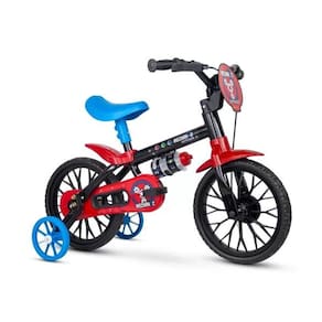 Bicicleta Infantil Aro 12 com Rodinhas Menino Mechanic - Nathor