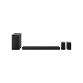 Home Theater Soundbar LG S70TR – Dolby Atmos, 500W RMS, 5.1.1 Canais, DTS X, Caixas Traseiras, AI Sound Pro, WOW Sinergy, Bluetooth 5.1, HDMI