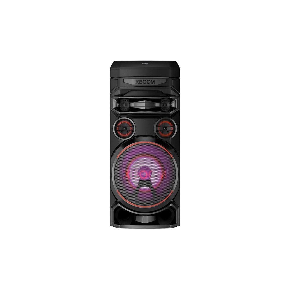 LG XBOOM RNC7 Caixa de Som Acústica Multi Bluetooth Graves Potentes Karaokê Função DJ Entrada de Microfone e Guitarra