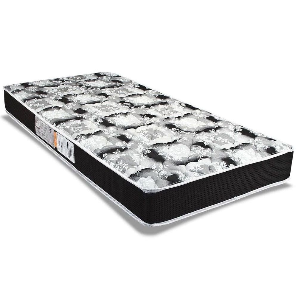 Colchão Solteiro Espuma D33 Supreme Black Luckspuma 88x188x14